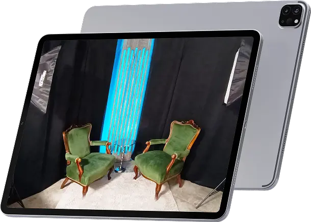 Podkastové nahrávací studio pro psychology